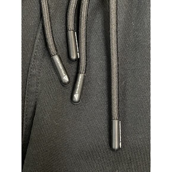 Adidas Stella McCartney Pants Womens XL Black Athletic Tapered Heavyweight Sweat - Picture 11 of 16